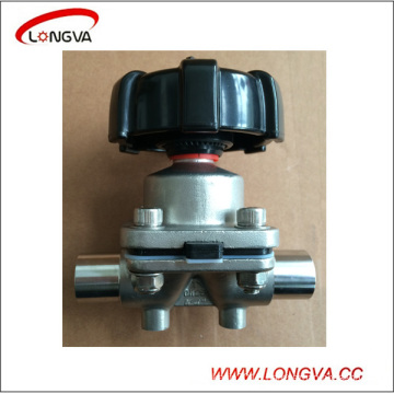 Stainless Steel Sanitary Butt Weld Diaphragm Operated Valve